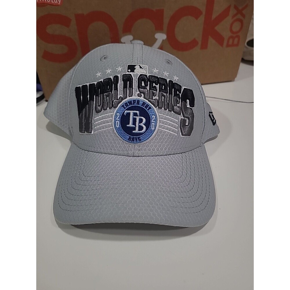 PLAYERS EXCLUSIVE  TAMPA BAY RAYS "2020 World Series" Hat One Sz Fits Most NWOT